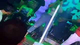 Exciting Colombian Babe Reveals Big Tits Outdoors In Public Thrill