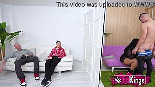 Bbw woman goes on a blind date with three strangers vicky bren ends up fucking them all at fakings?