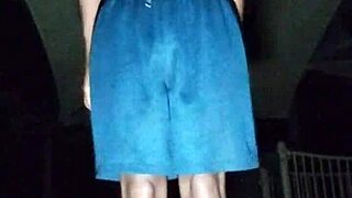 Park 2 explodes with skinny black brunette roommate getting fucked by athletic mature father in law!