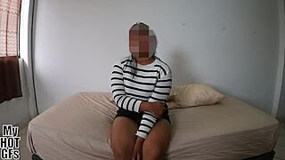 Xiomara takes a huge cumshot all over her face