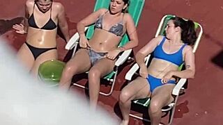 argentinian neighbors sunbathing on the terrace, part two.