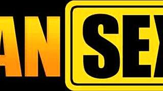 ebony hot babe thanks her white yoga teacher with a blowjob 😍