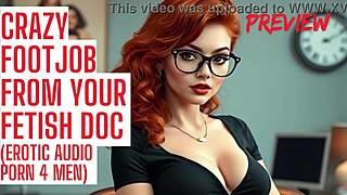 hot psychiatrist reveals hidden foot fetish in audio session