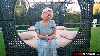 Pervymother - Classy Step Mother Gives Her Stepson A Visual Orgasm By Stripping - Sfw