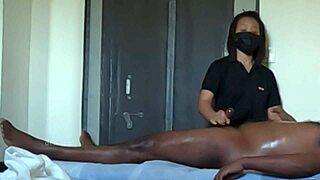 Hidden Cam Catches Happy Ending Massage Handjob