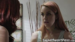 Redhead Darlings Jayden Cole and Amarna Miller Go Wild