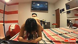 perla's ass licking interview turns deep and intense