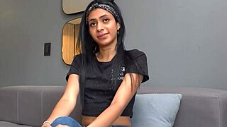 thick latina rides cock