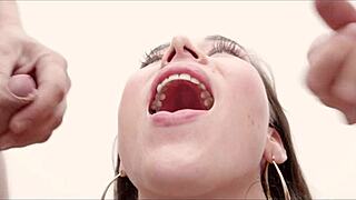 putalocura - caliente milf mexicana lilith regia traga mucho semen en bukkake 😈