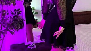 Gorgeous Mature In Sexy Garter Belt Solo