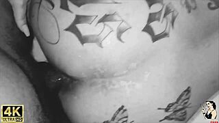 my ex girlfriend came over missing my dick, we fucked hard homemade, she squirted on my huge cock and creampied her pussy