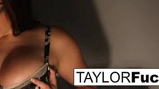 Taylor Boldly Masturbates In Hotel Room