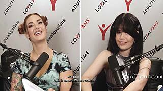 Behind The Scenes Clowns Ana Foxxx, Alison Rey, Yhivi, Reagan Foxx In Sex Confessions