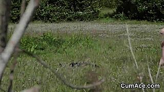 Naughty Looker Sucks Cumshot Facial