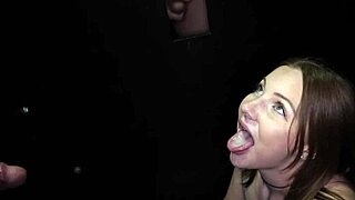 That brunette's blowjob with monster cock is incredible 😍