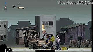 Blonde Gangbang Anal Banging with Horny Assfucking