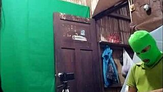 Petite brunette milf with big ass fulfills mature mother in law fantasy with monster cock amateur fucking