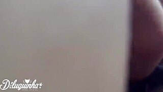 Brunette Masturbates in Uber Then Gives Ass