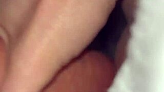 Housewife's Tiny Pussy Takes Monster Cock in Bedroom