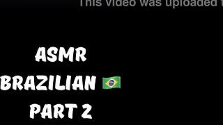 asmr brazilian girlfriend fucking and cumming hard with orgasm
