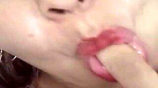 dana barzagli indulges in rich self-pleasure