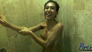 Suggestive Behind-The-Scenes Interview With Ladyboy Mos In Solo POV Casting