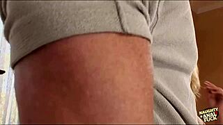 After walking, this bitch got huge clit and ass drilled 😈