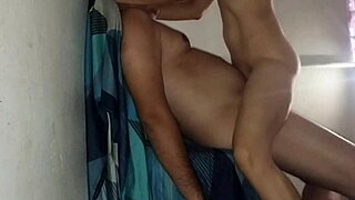 My stepsister's whore rides my big cock bareback.