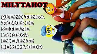 seeking mature guy in huancayo to flash and fuck me bent over while hubby watches