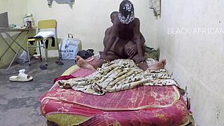 My whore's neighbor watches curiously as we play