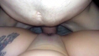 Amateur couple engages in raw fucking session with tj