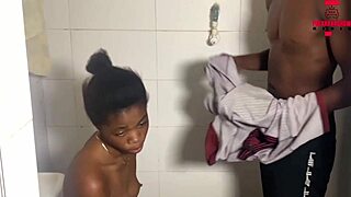 in this homemade video, the ebony beauty bends over for wet doggystyle sex