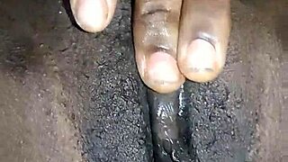 passionate masturbation fingering big clit to squirt