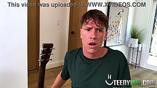 POV blowjob from teen stepsis Valentina Nappi leads to cum inside