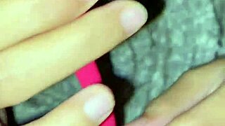 Caught live masturbating with vibrator, neighbor saw it! 😏