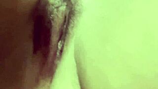 Enjoying licking mature woman's pussy in group