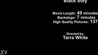 Shut up and watch Austrian black Sophie Swan dance on two huge cocks with deepthroat gapes