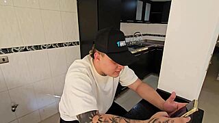 Wife Sucks Dick Behind Husband's Back