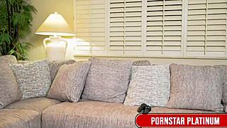 Paulina obeys fan's commands, deepthroating and masturbating to orgasm.