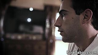 The stepsister casually teaches her geeky stepbro about oral sex in this taboo fantasy.