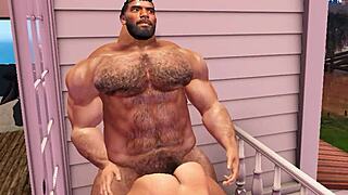 i couldn't resist cam heyward's big cock at the lucky resort