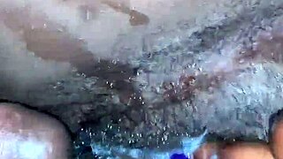 Do you want to see this chubby ebony girl get a creampie in her fat pussy?