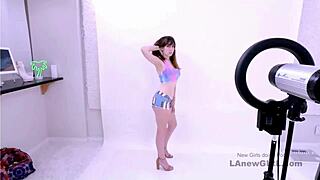 Girl next door gets fucked in POV at audition 😏