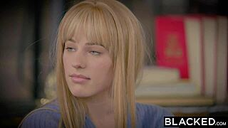 Rich girl Riley Nixon's first interracial