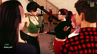 Erotic academy session with sensual touches and desires