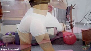 Amazing Body With Huge Puffy Cameltoe And Perfect Round Butt