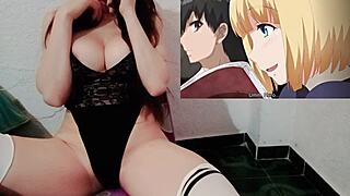 jovencita inocente se la cogen duro y le llenan la cara de semen