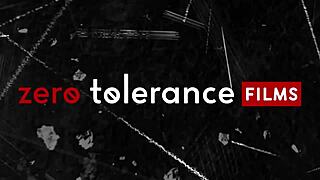 Nerdy babe with small tits enjoys doggystyle and blowjob.