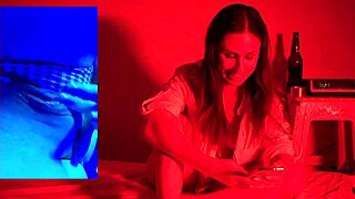 Trans doll Laura Surfistinha enjoys a meal with BBW Manddy May, featuring Emme White and Lis XXX