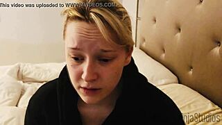 Blonde step sister wants brother to impregnate her